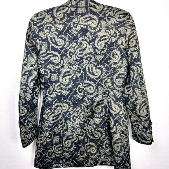 Vtg Escada Margaretha Ley Baroque Paisley Bazer - Picture 4 of 8